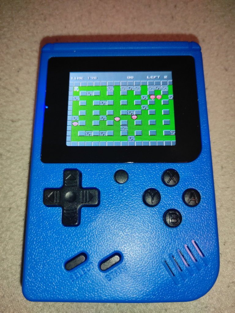 NES emulator handheld
