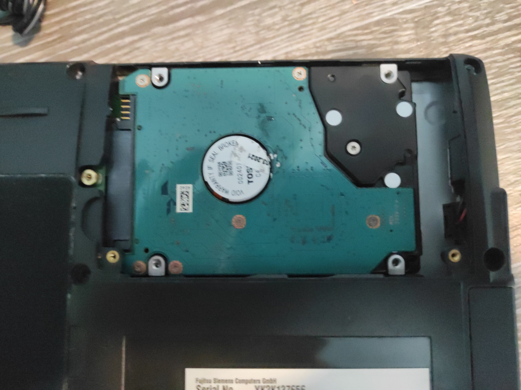 Lifebook S7110 HDD bay