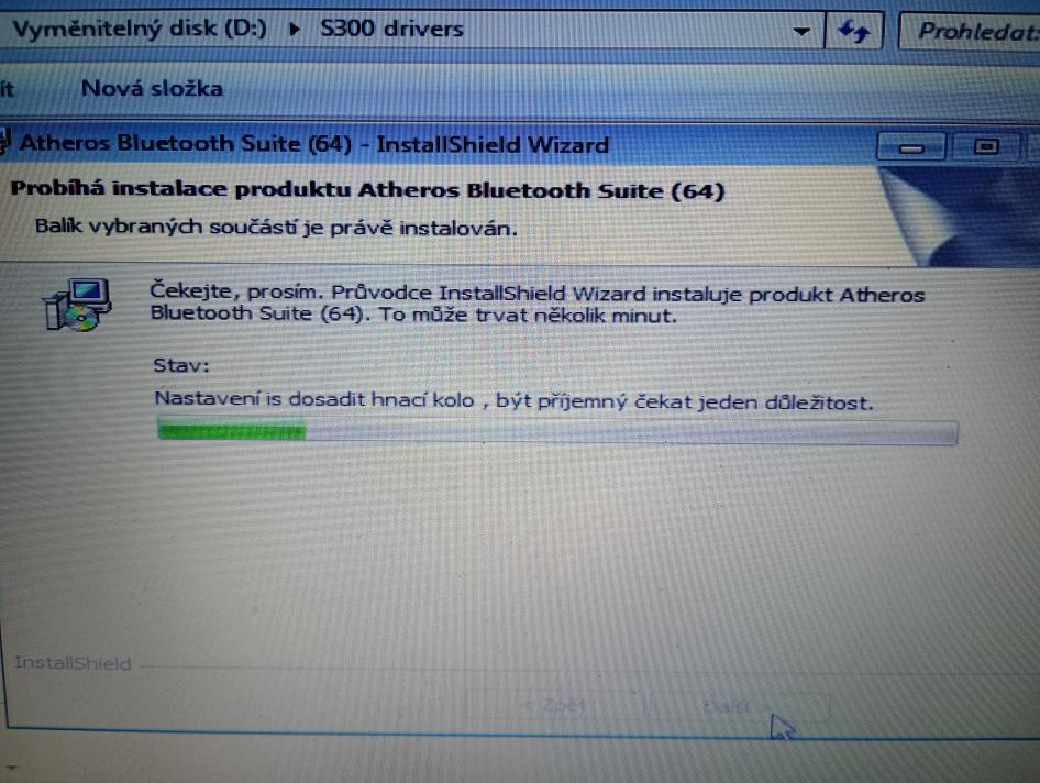 BT Driver installer