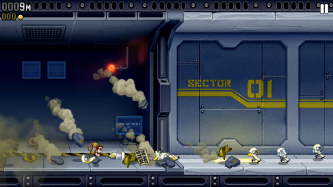 Lumia 730 Jetpack Joyride