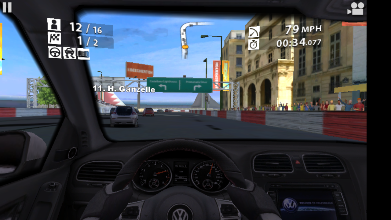 Lumia 730 Real Racing 2