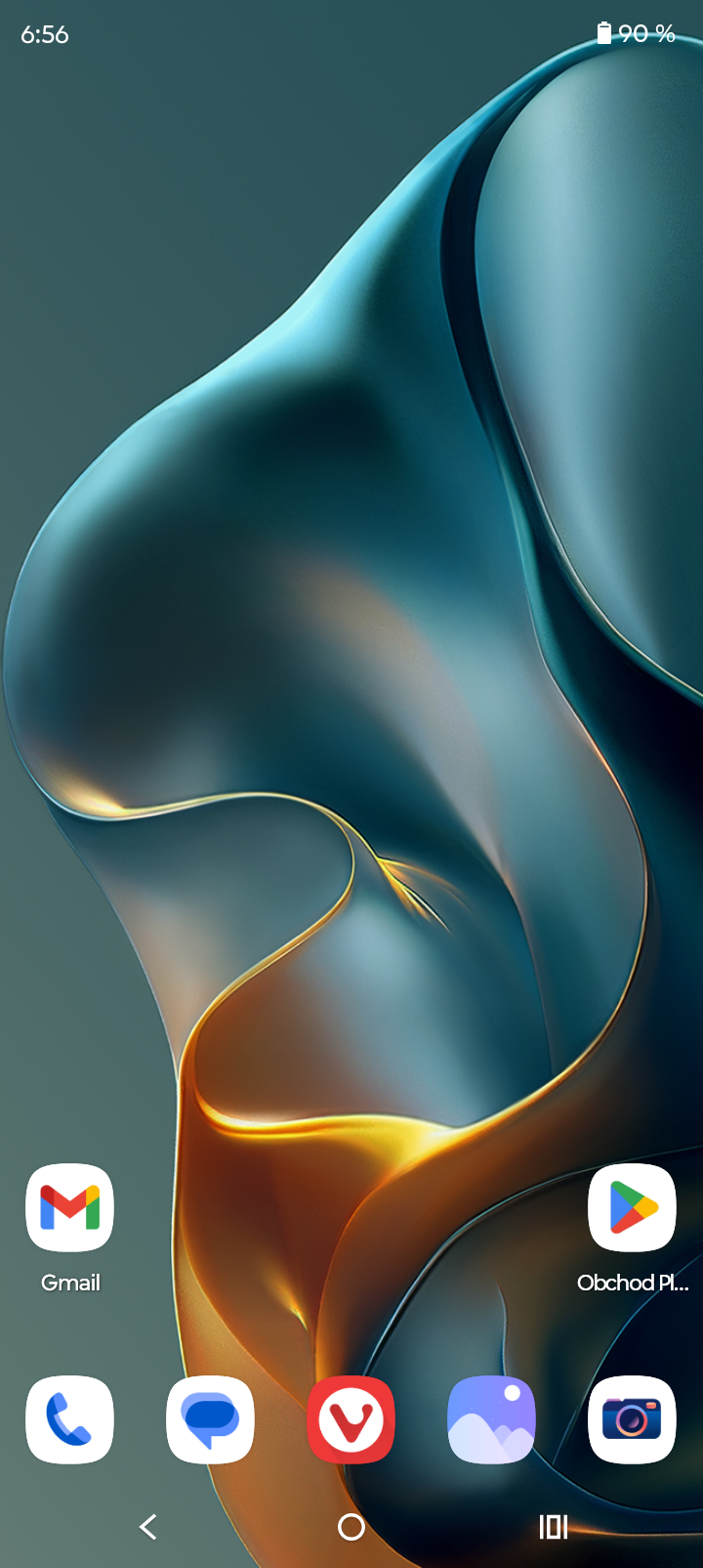 Moto G05 Homescreen