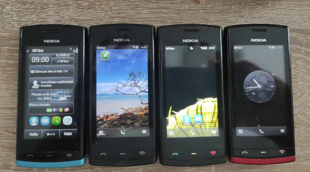 Nokia 500... times four