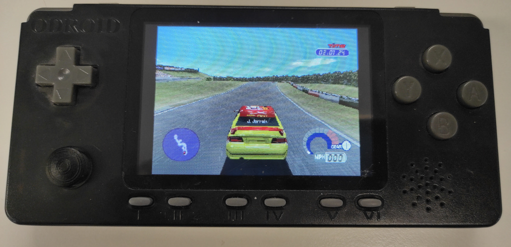 Odroid-GO Advance - Racing game