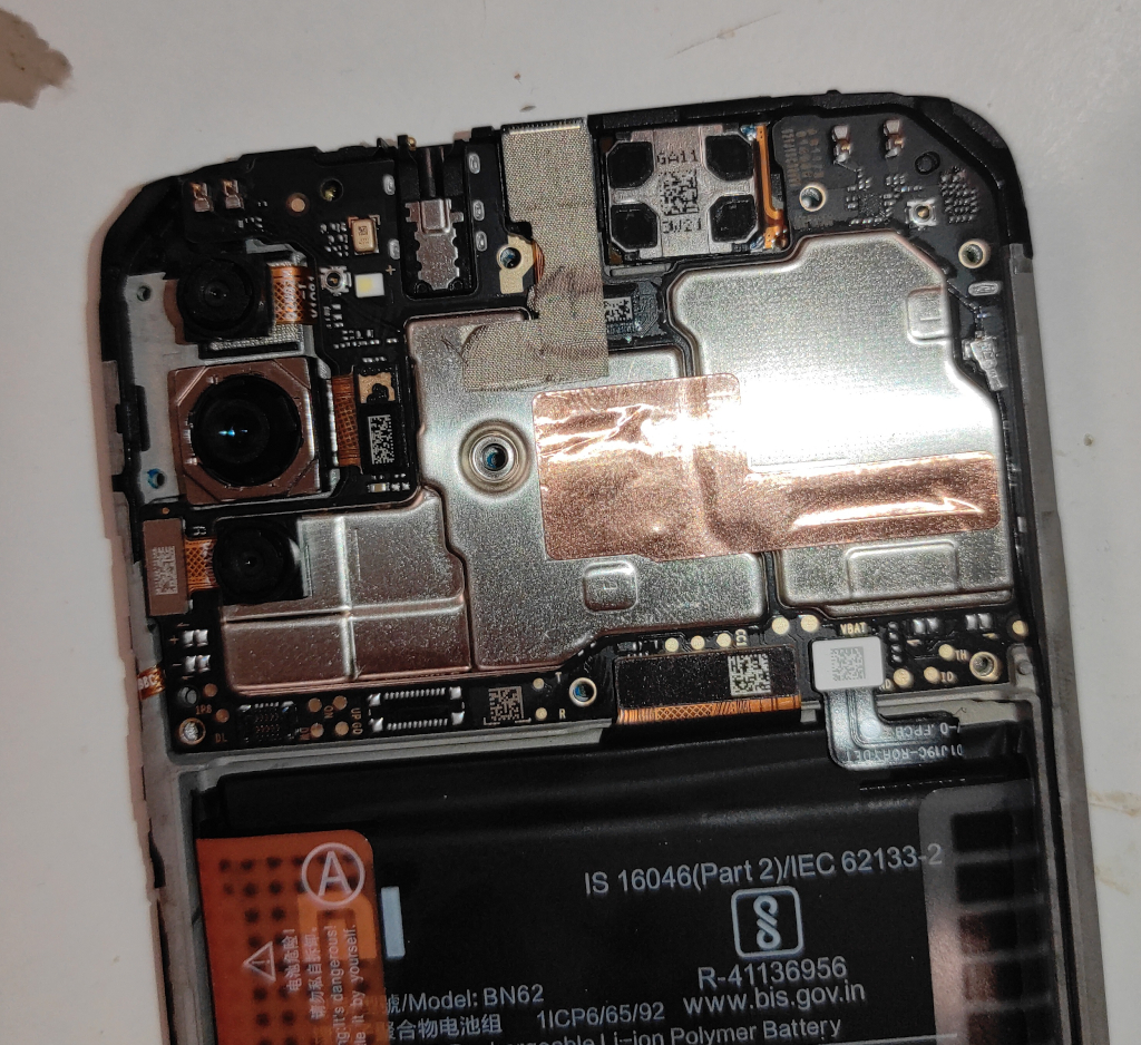 Poco M3 diassembly